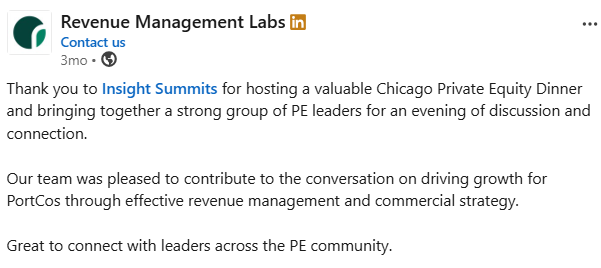 LinkedIn post