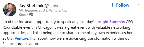 LinkedIn post